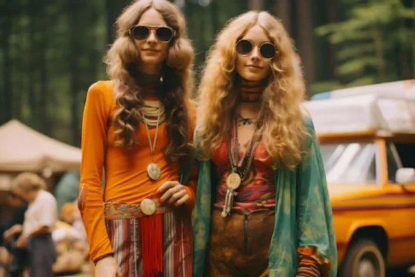 60's fashion trends hippies